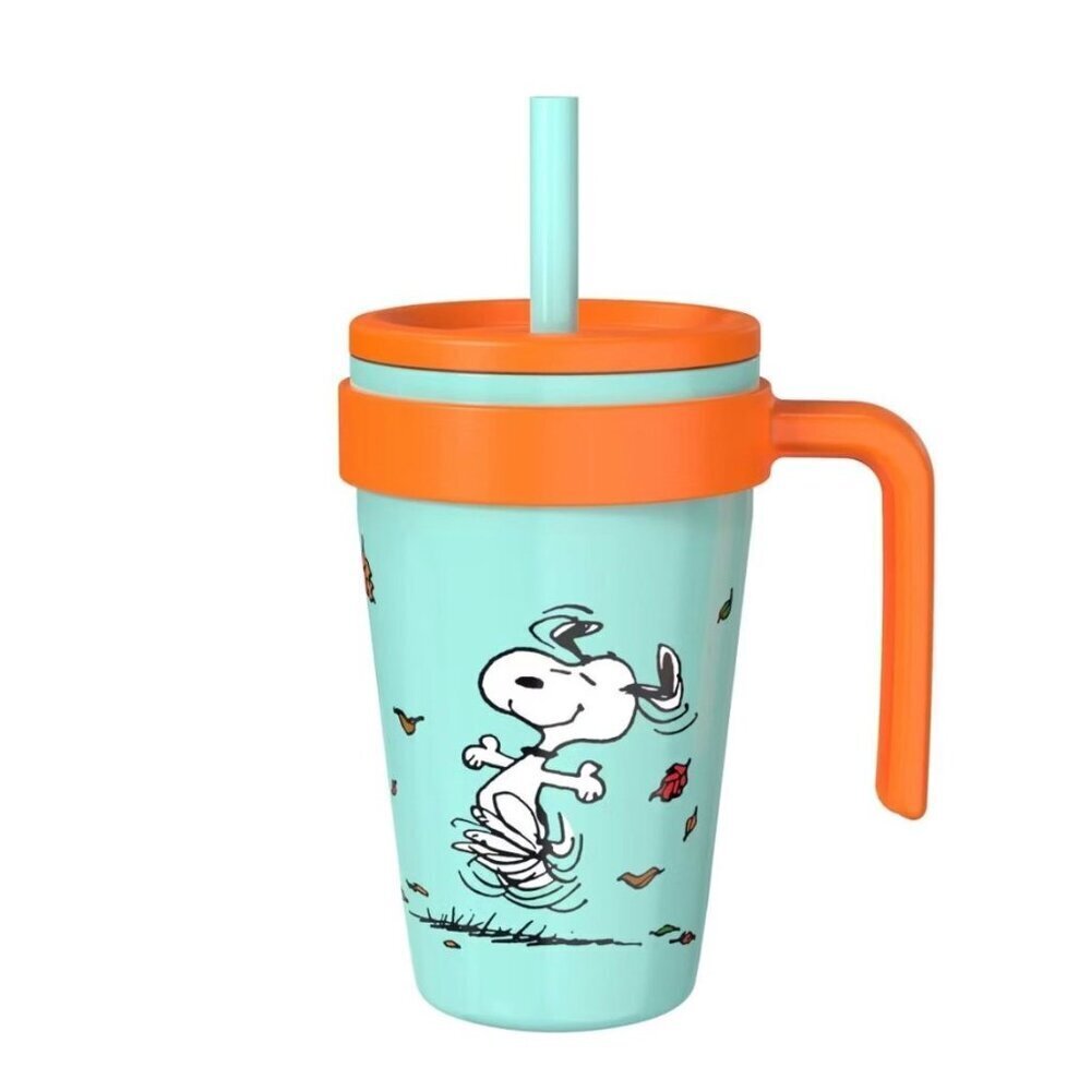 Target Halloween Zak Kids Tumbler Hello Kitty Peanuts Monsters Theme 16 Fl Oz - Picture 6 of 14